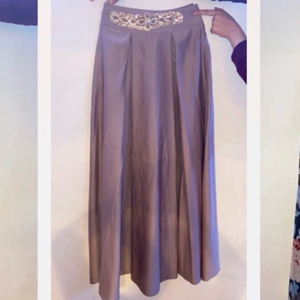 Womens maxi skirt elegant long dressy